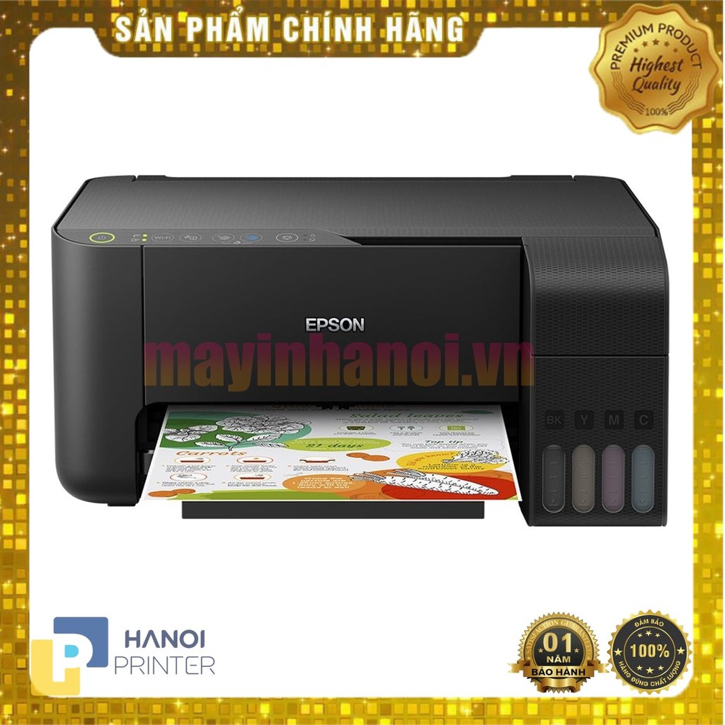 Máy in phun màu Epson L3150 (Print/ Copy/ Scan/Wifi)