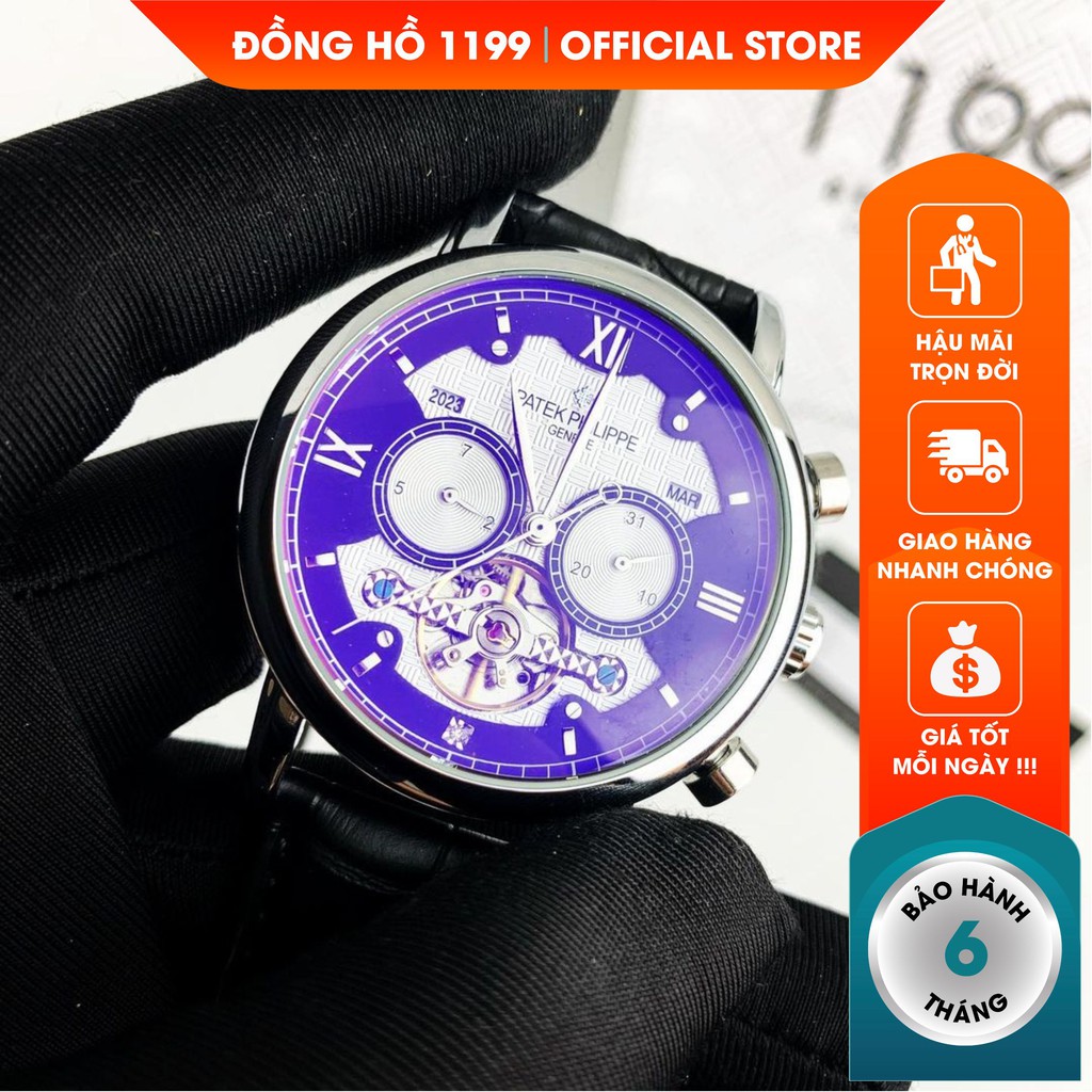 [QUÀ TẶNG] Đồng hồ cơ- Đồng Hồ Dây Da Nam 42mm Size Chuẩn Chống Nước Chống Xước Máy Cao Cấp BH 6T 5159 - 1199 Watches | BigBuy360 - bigbuy360.vn