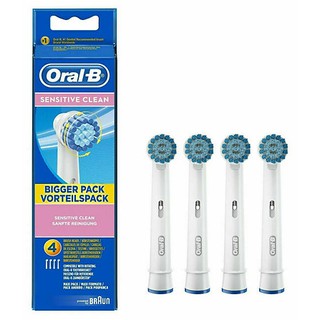Set 04 đầu thay bàn chải Oral B Sensitive Clean