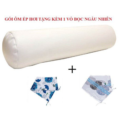 [kHUYẾN MÃI SỐC] Ruột gối ôm ép hơi 30x100 tặng kèm vỏ gối màu ngẫu