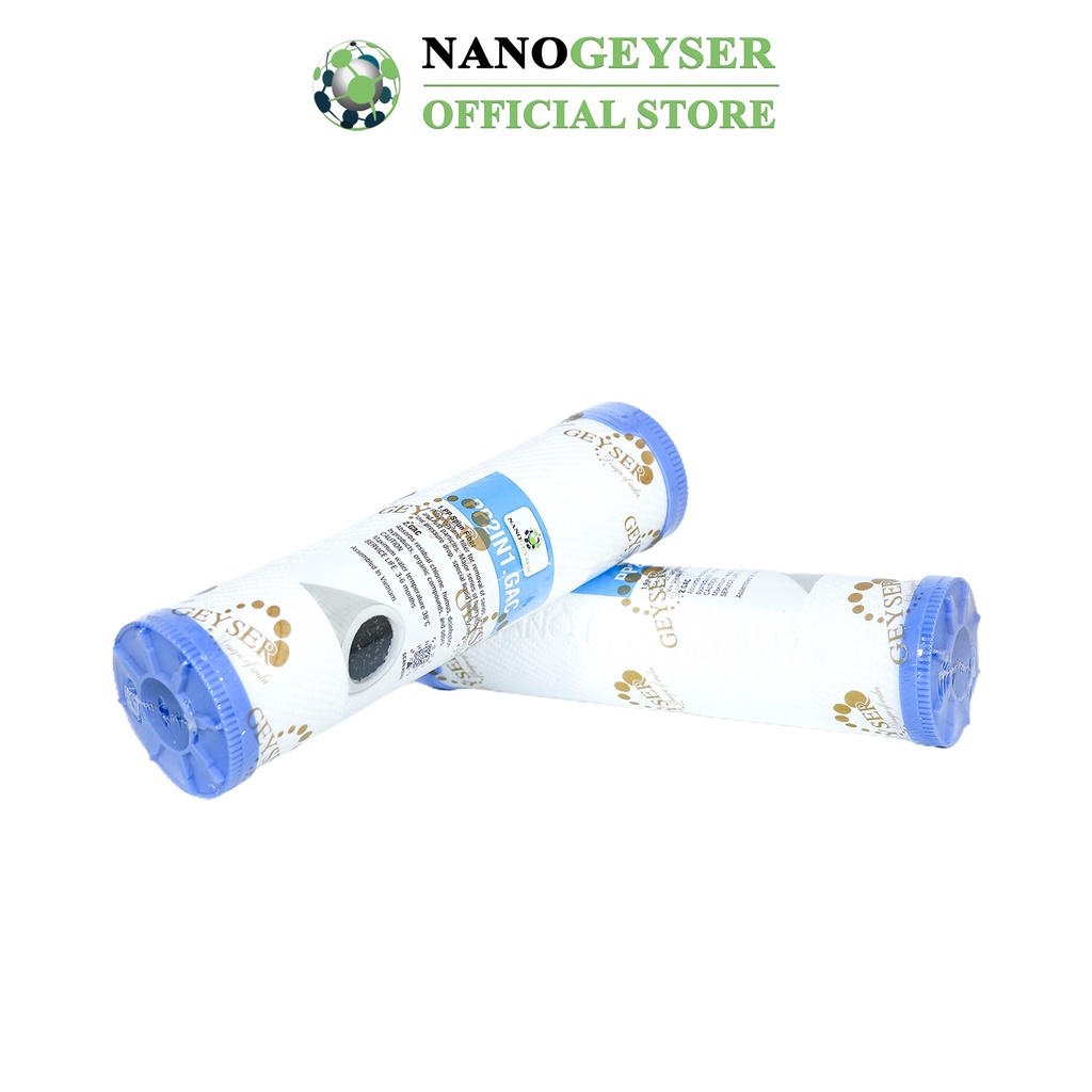 Lõi PP.2IN1.GAC Nano Geyser, Lõi lọc nước số 1 máy NANO, UF, Dùng cho các dòng máy lọc nước NANO, UF, Geyser Eco, Ecotar