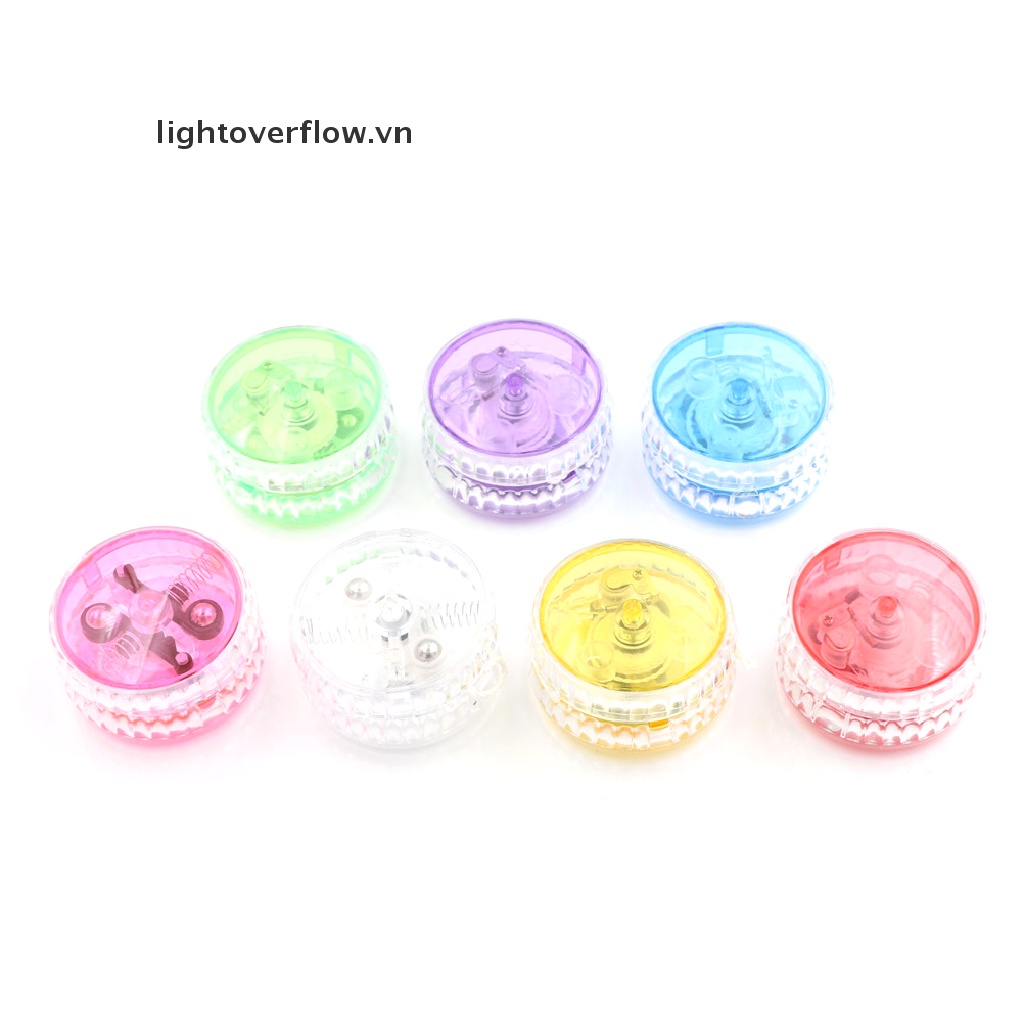 [lightoverflow] Đồ Chơi YoYo Có Đèn LED Nhấp Nháy Tốc Độ Cao Cho Tiệc Trẻ Em