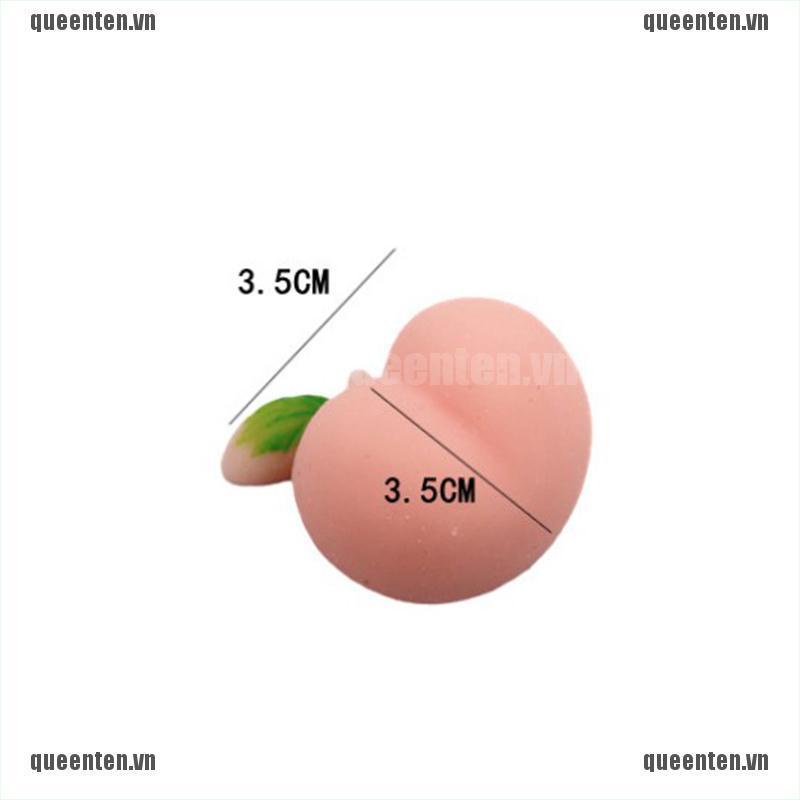 Soft Squishy Peaches Cream Scented Super Slow Rising Stress Relief Squeeze Toys QUVN