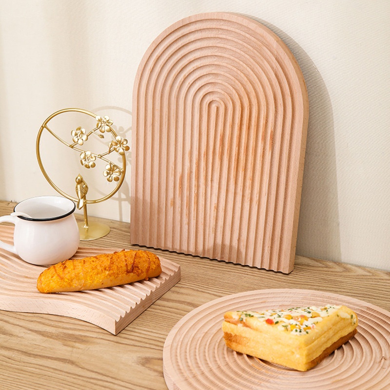 Khuôn Silicone Hình Bán Nguyệt / Tròn Làm Đế Lót Ly Rượu Vang