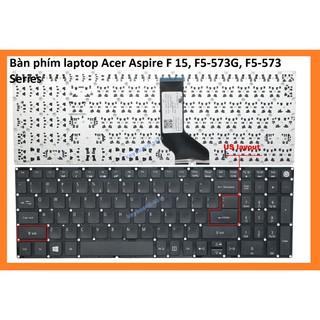 💥Freeship 💥 Bàn phím laptop Acer Aspire F 15, F5-573G, F5-573 Series