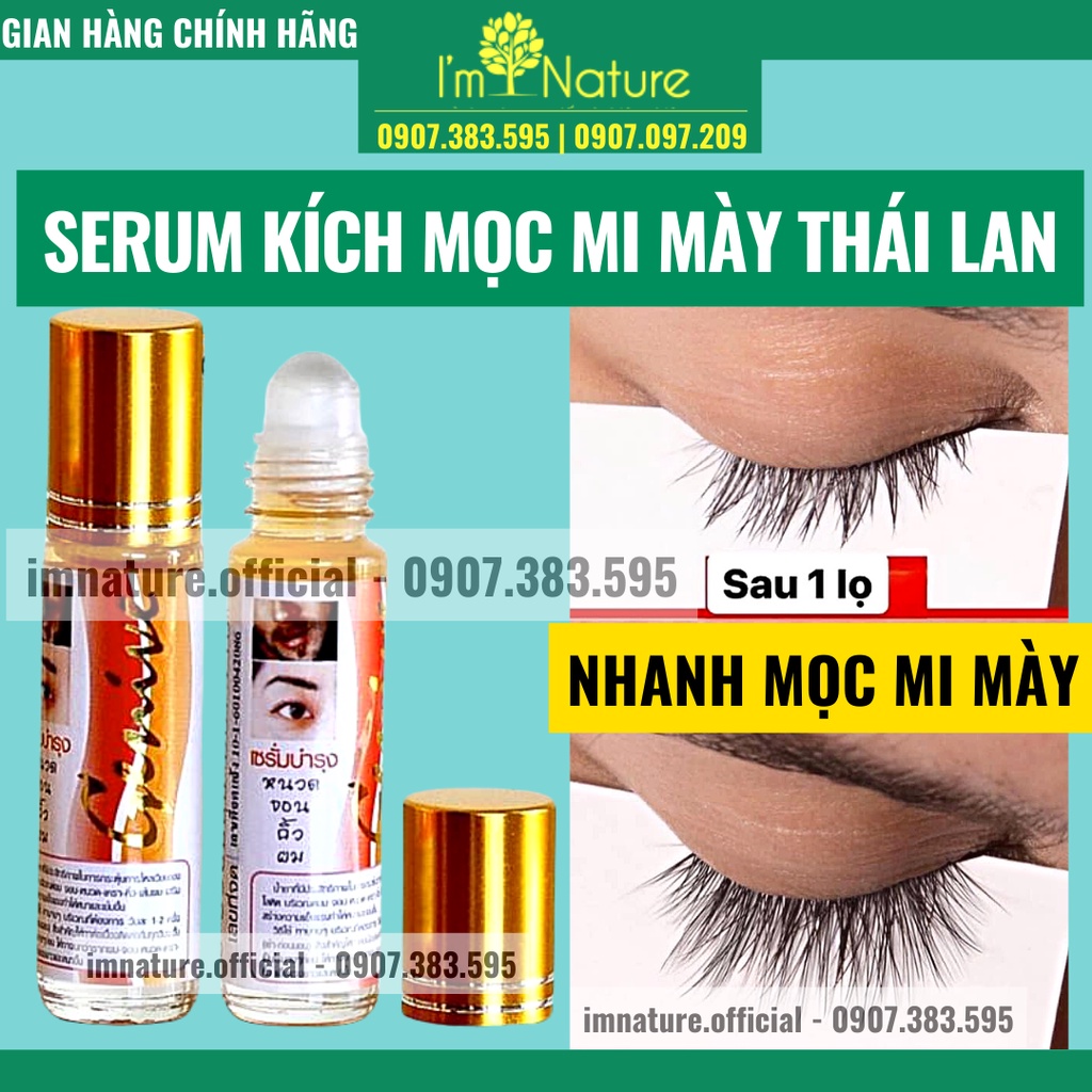 Serum Dưỡng Mọc Mi, Lông Mày, Râu Chắc Khỏe Genive