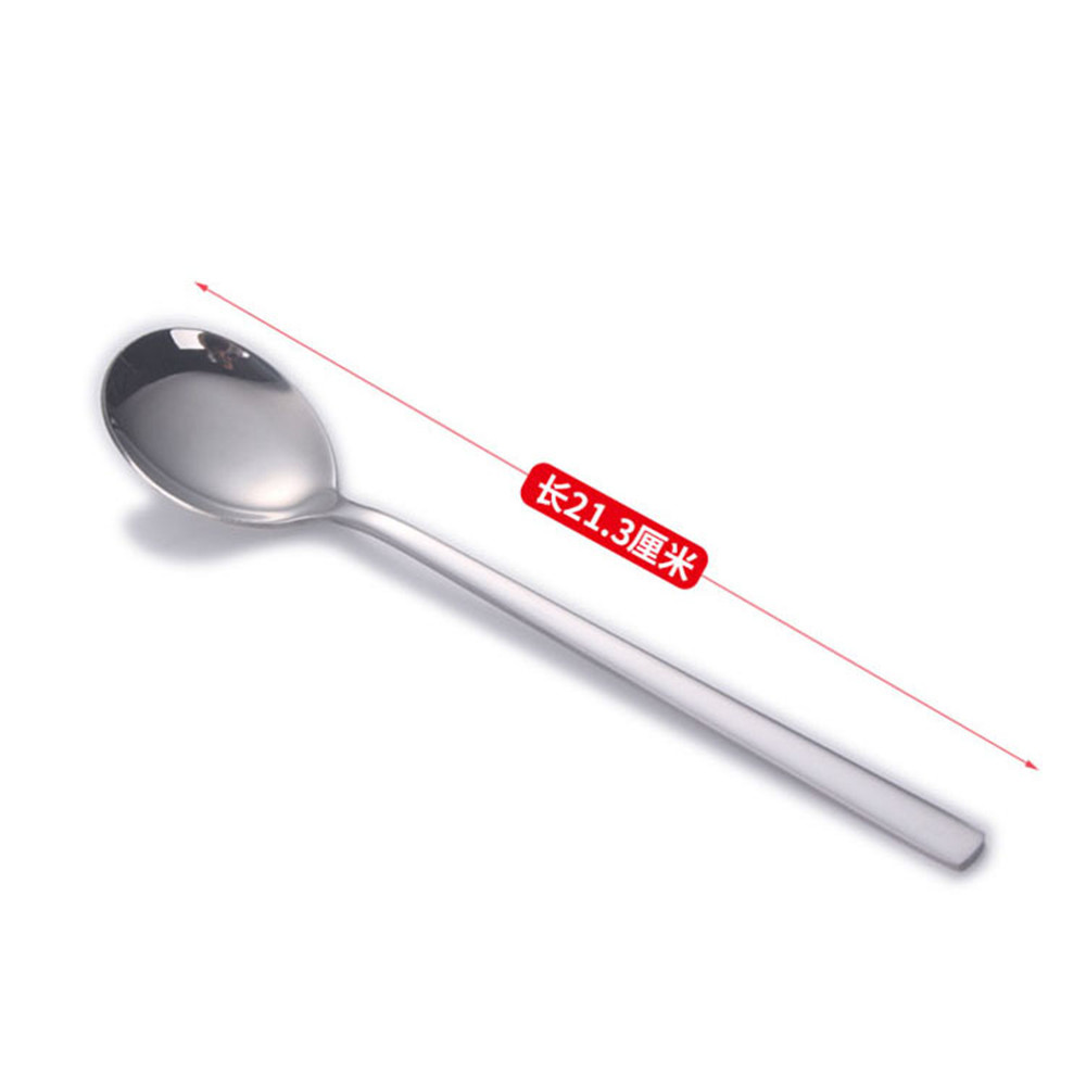 Muỗng/ Nĩa thép không gỉ phong cách Hàn Quốc tiện lợi
