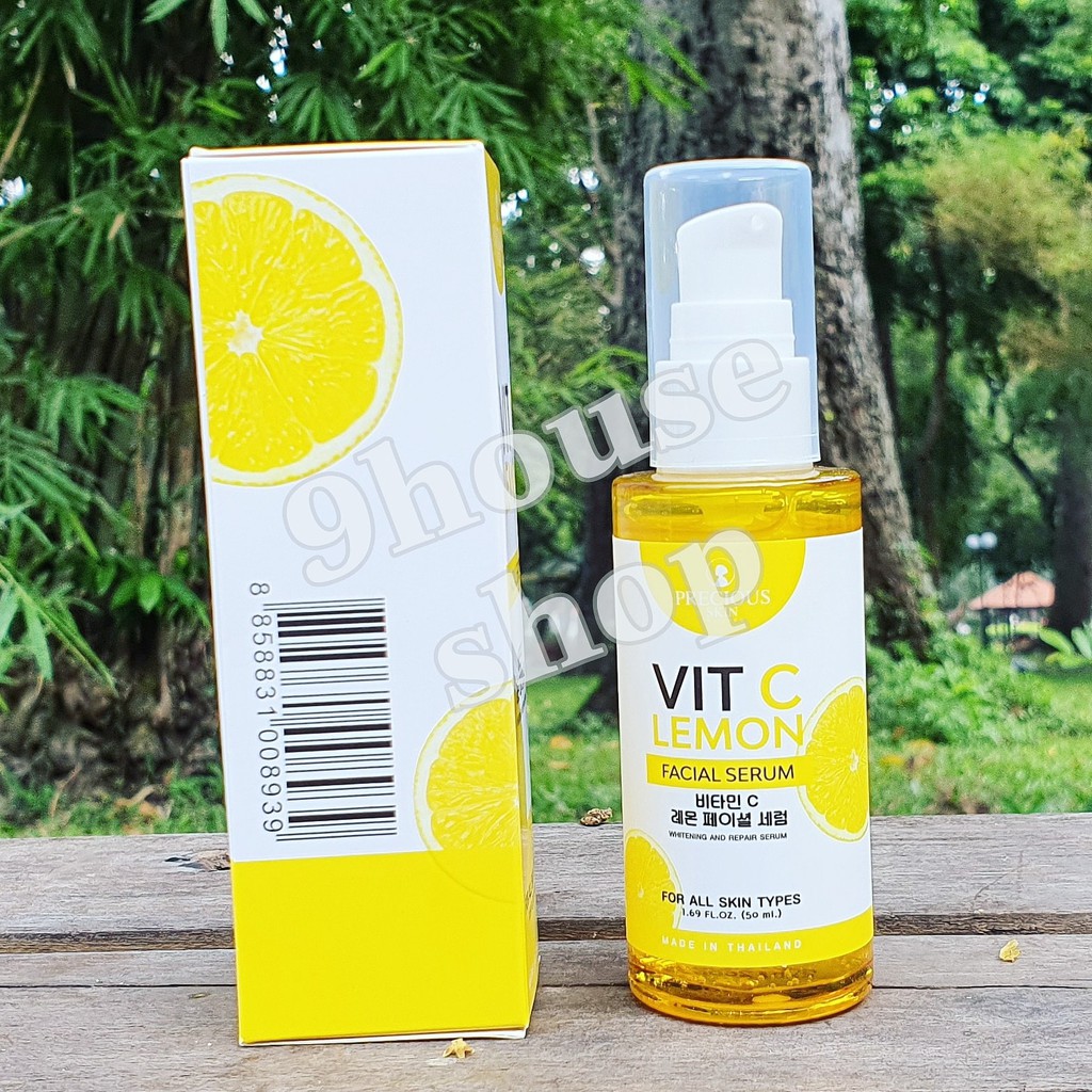 01 Serum Dưỡng Trắng Da Thâm Nám VIT C LEMON FACIAL PRECIOUS SKIN THAILAND 50ml