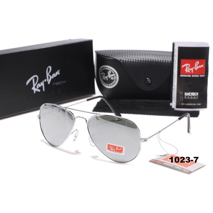 NEW RAY Kính Mát Thời Trang Unisex Ray 3025 Ray Ban Màu Xám Nhạt Mới 2019