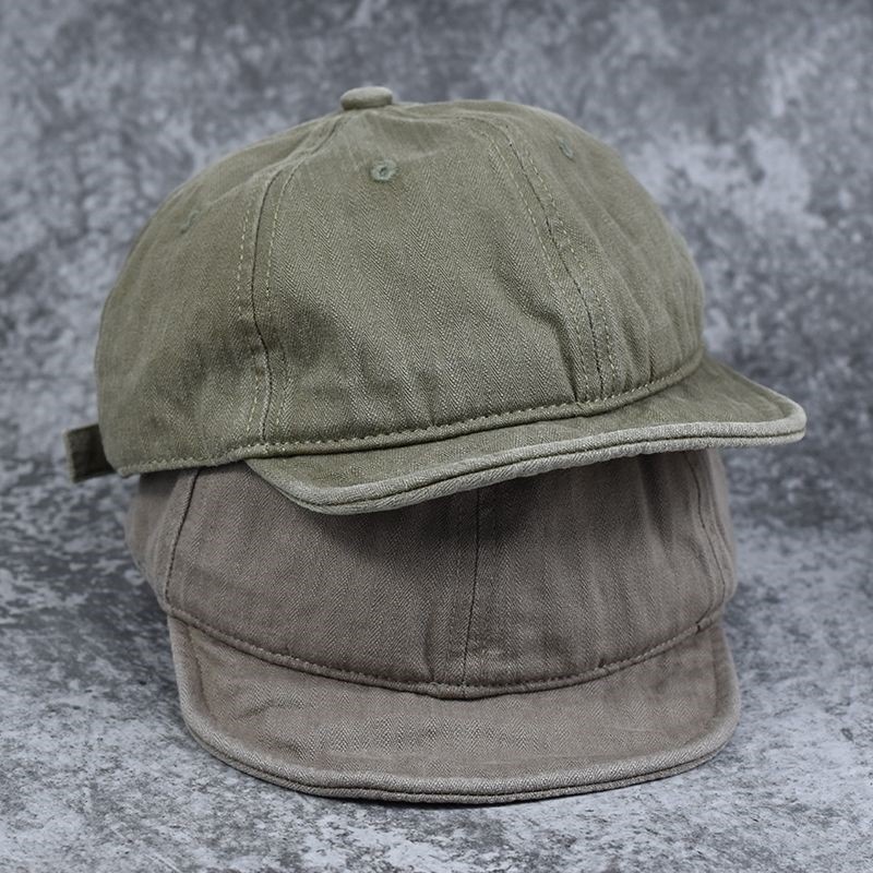 Mũ Lưỡi Trai Chất Liệu Cotton Mềm Phong Cách Retro Hàn Quốc Cho Nam Nữ