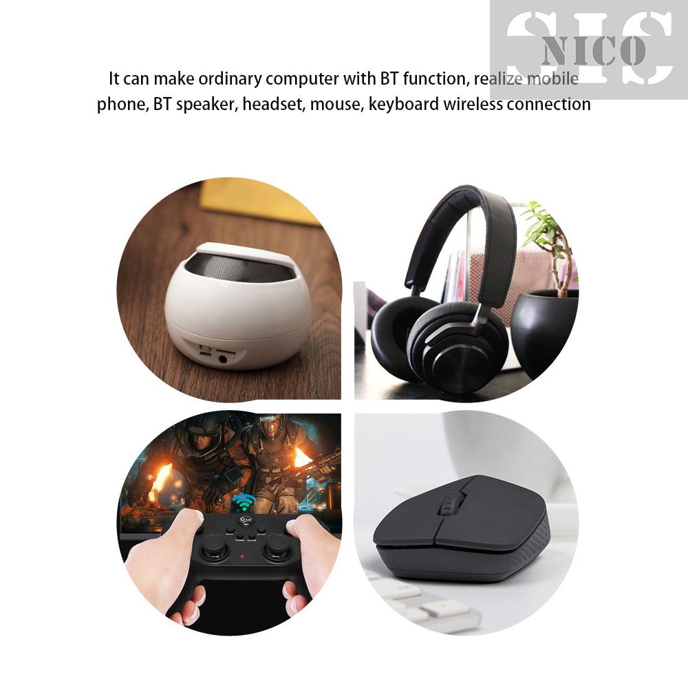 Usb Dongle Bt3.0 + Edr Cho Windows Xp / 7 / 8 / 10 / Vista Đen | BigBuy360 - bigbuy360.vn