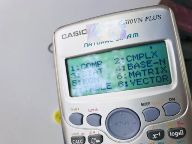 (Lỗi 1 đổi 1)(sỉ ibox) máy tính casio fx 570vn plus