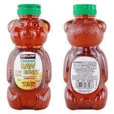 Mật ong kirkland signature raw organic honey bear 680g Healthy care quatangme