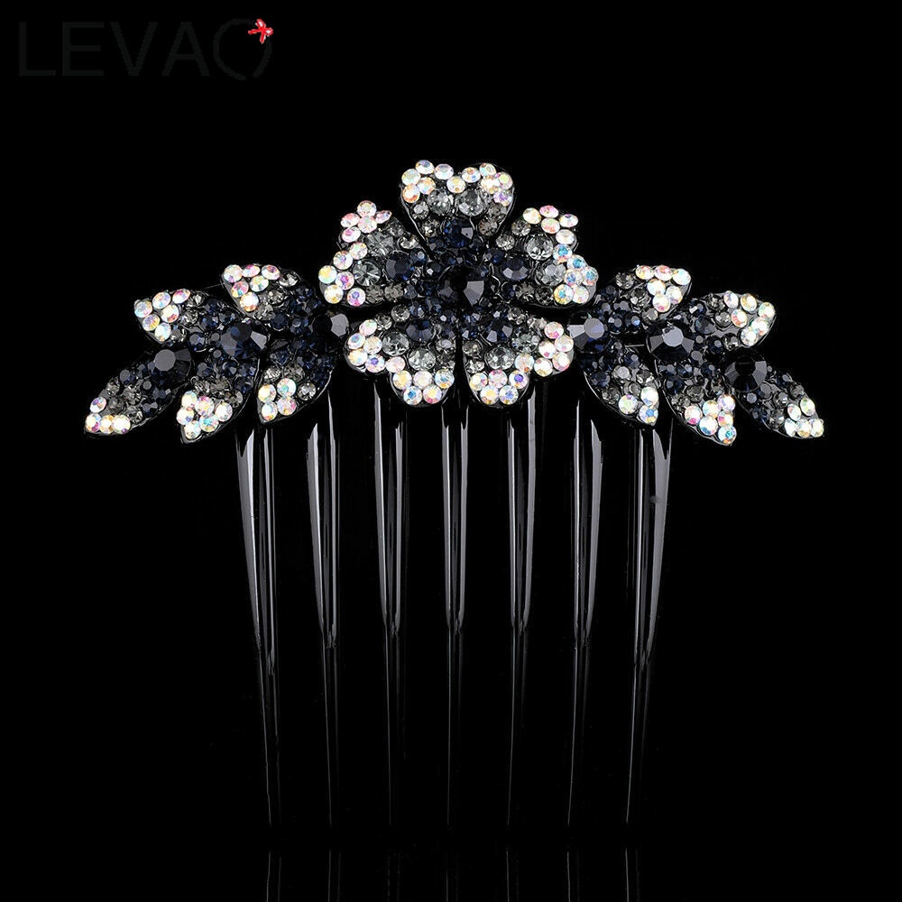 Kẹp Tóc Đính Hoa Pha Lê Xinh Xắn