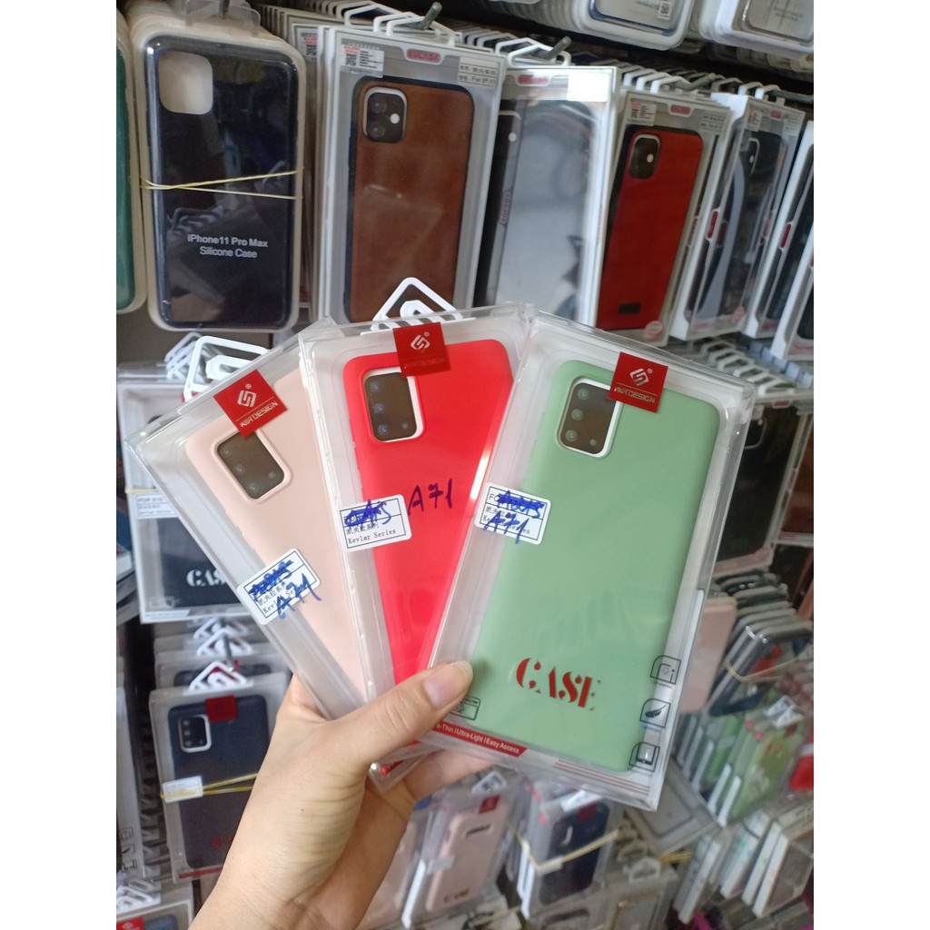 Ốp lưng dẻo Chống bẩn KT Samsung A51/A71