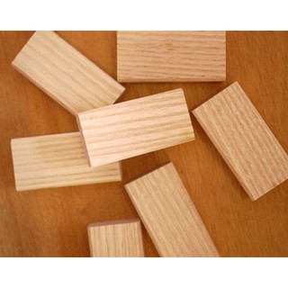 Thanh gỗ xếp hình [Domino] [cho bé sáng tạo]gỗ Sồi