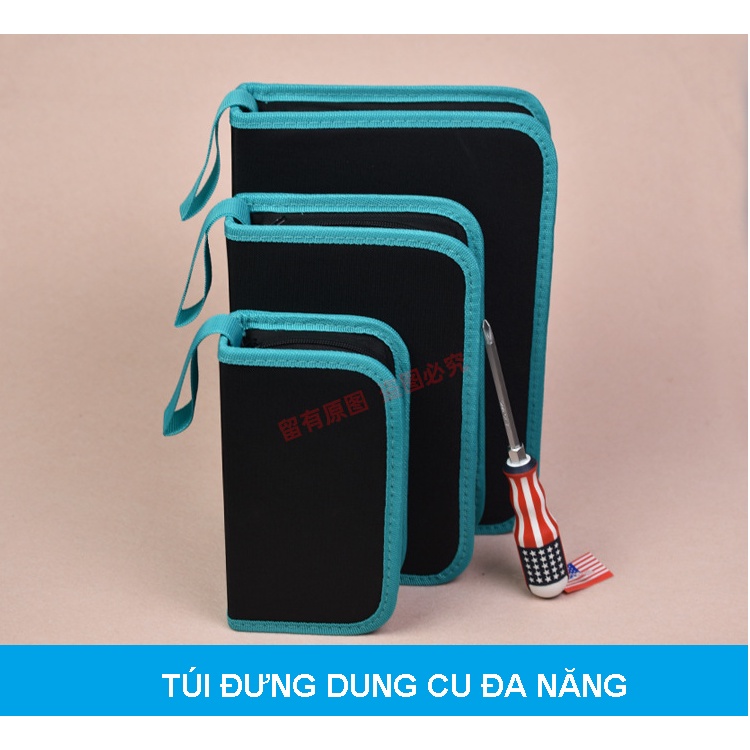 TÚI ĐỰNG ĐỒ NGHỀ ĐA NĂNG LOẠI KÉO CÓ SIZE VỪA VÀ SIZE LỚN