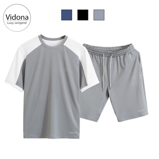 BỘ THỂ THAO NAM, CHẤT LIỆU COTTON CÁ SẤU