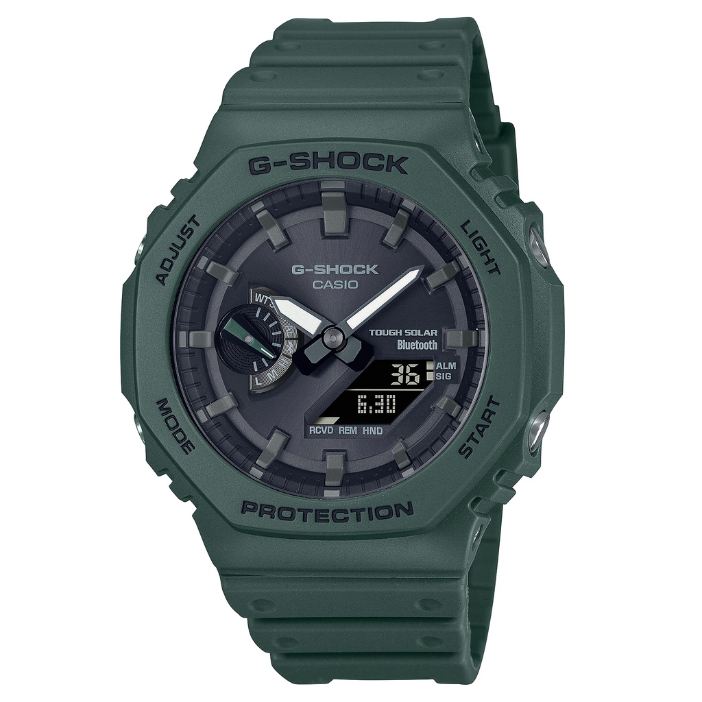 Đồng hồ nam Casio G-Shock GA-B2100-3A chống va đập, năng lượng mặt trời, Bluetooth, hàng chính hãng