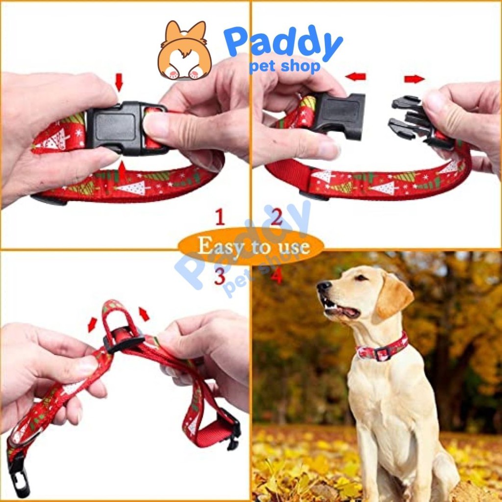 Dây Dắt VÒNG CỔ Cho Chó Mèo