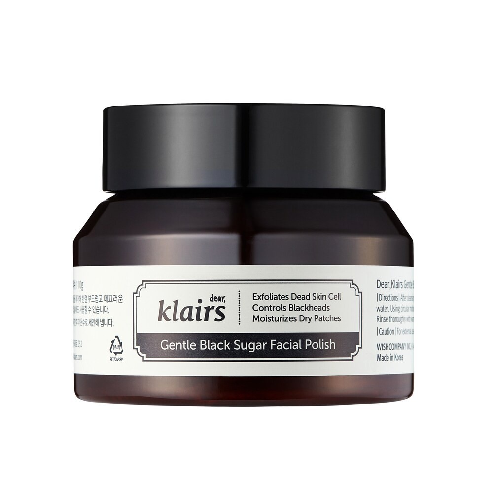 [Hot] Tẩy Da Chết Dear Klairs Gentle Black Sugar Facial Polish Dưỡng Ẩm, Sáng Da &amp; Chống Lão Hóa 110g