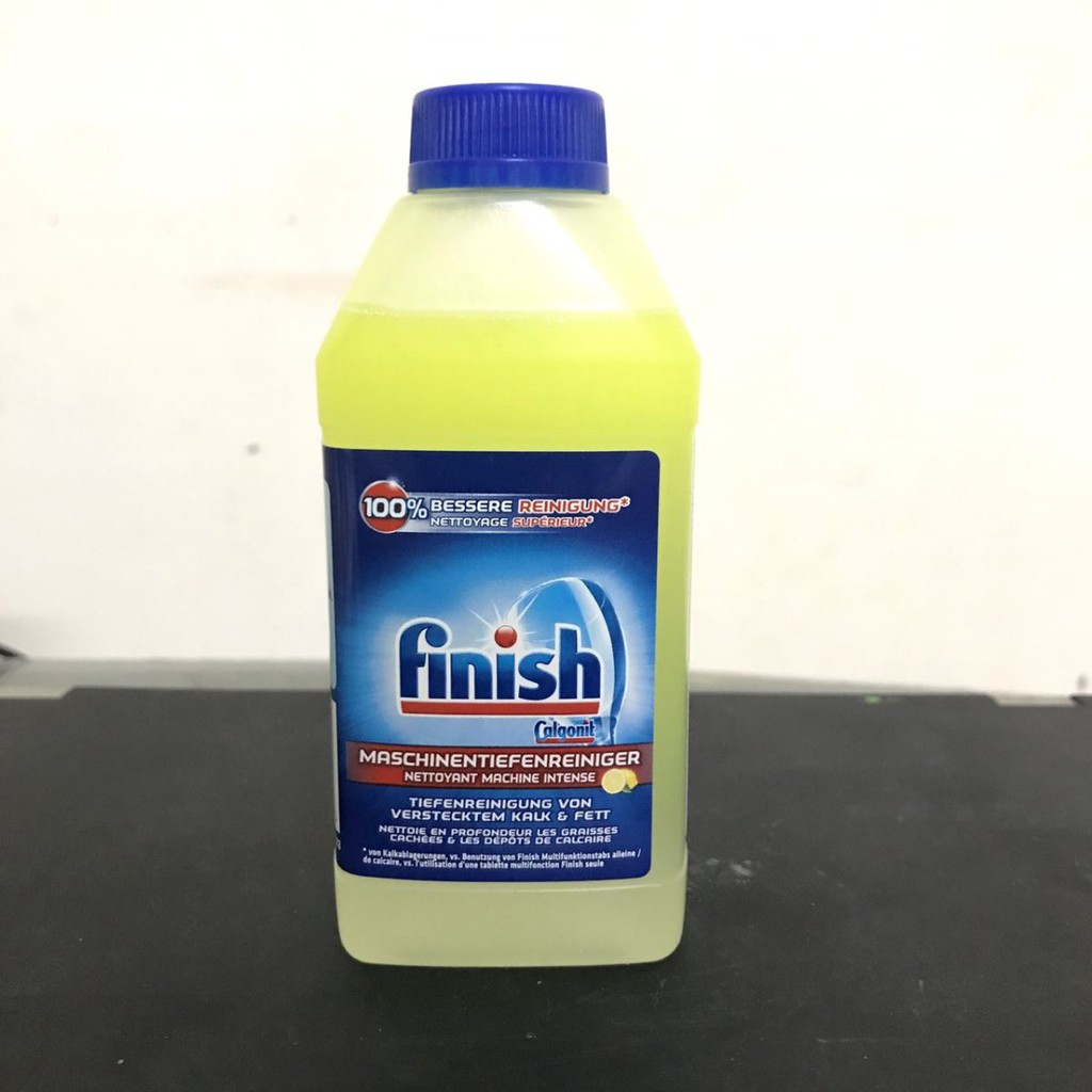 Khử mùi hôi và cáu cặn máy rửa bát Finish Maschinen 250ml ( Hàng chính hãng )