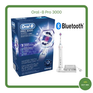 [FREESHIP 70K] Bàn chải điện Oral-B Pro 3000 SmartSeries - Tặng kèm cục chuyển nguồn 220v sang 110v