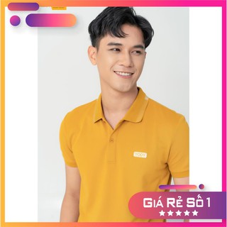 [FREESHIP-HÀNG CHÍNH HÃNG] Áo Polo Nam Mắt Chim Phối Bo APM3299- Màu Vàng