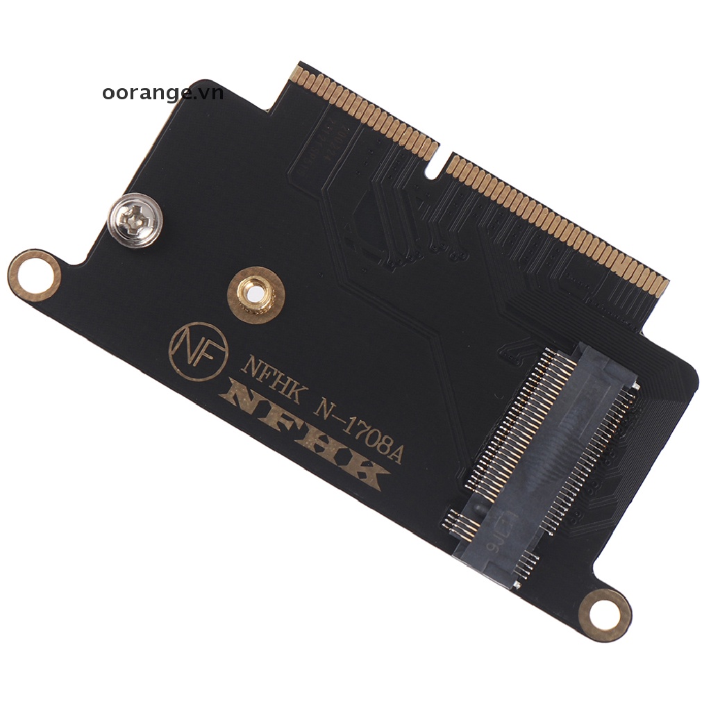 Thẻ chuyển đổi NVMe M.2 ngff ssd cho macbook pro a1708 2016 2017 13"