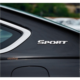 Tem chữ SPORT trang trí xe