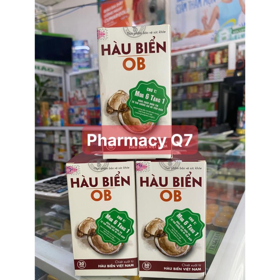 TINH HÀU BIỂN OB - HÀU OB TINH CHẤT HỘP 30 VIÊN