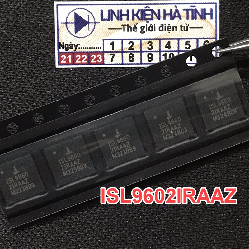 Combo 2 con IC LCD ISL9860 2IRAAZ ISL9860 mới