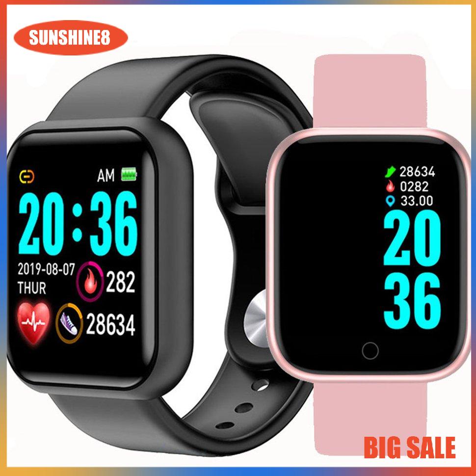 【SUN】Y68 / D20 Silicone Wristband Watch Accessories Intelligent Watch Watchband