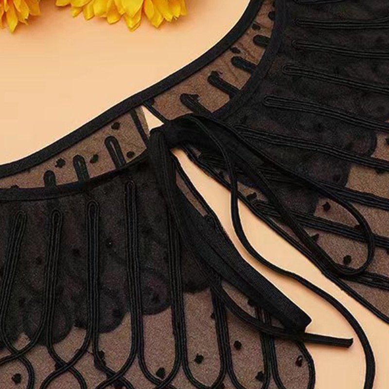 Khăn Choàng Cổ Mỏng Họa Tiết Kẻ Sọc / Chấm Bi Cột Dây Thời Trang Quyến Rũ Cho Nữ