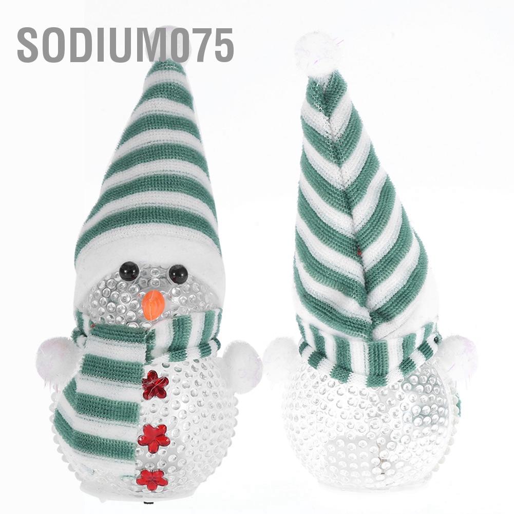 Sodium075 Sodium075 Đèn LED ban đêm đầy màu sắc Phong cách người tuyết trang trí quán cà phê tại nhà