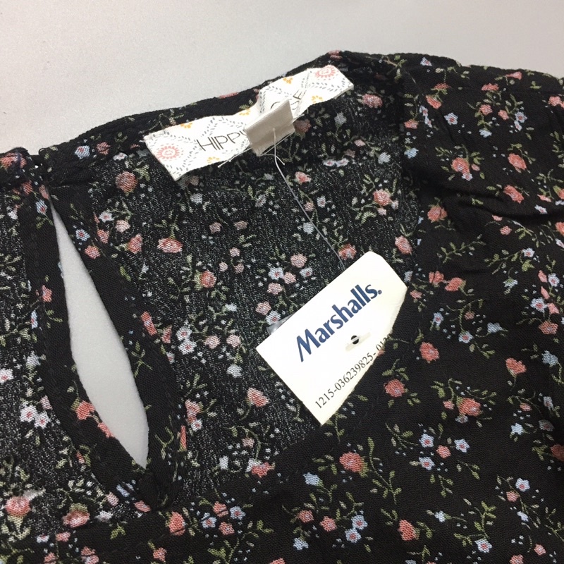 áo HIPIE peplum tay nhún li xuất xịn