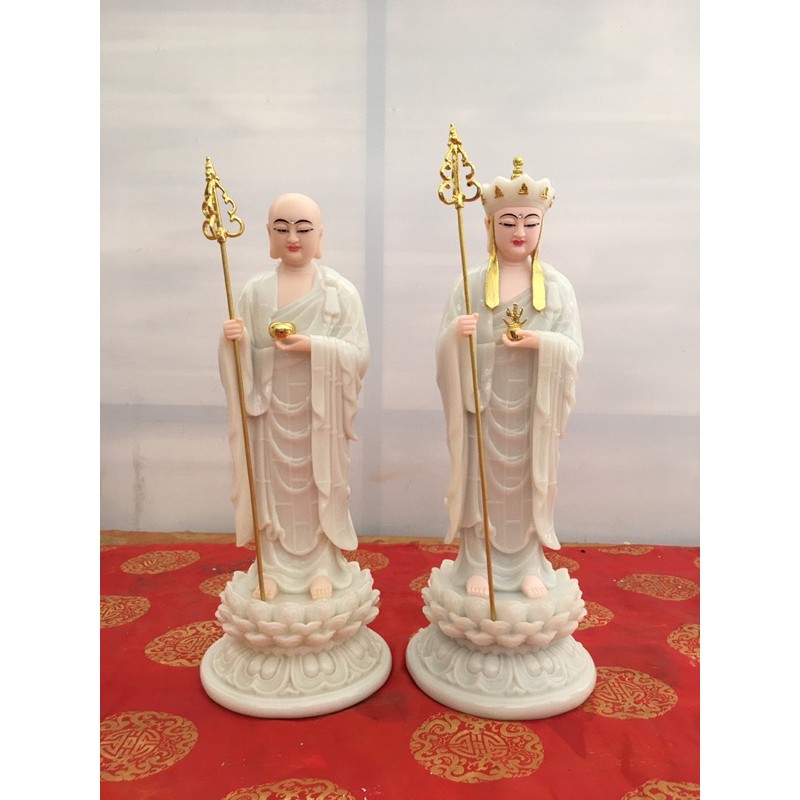 Tượng Địa Tạng đứng 40cm ĐÁ
