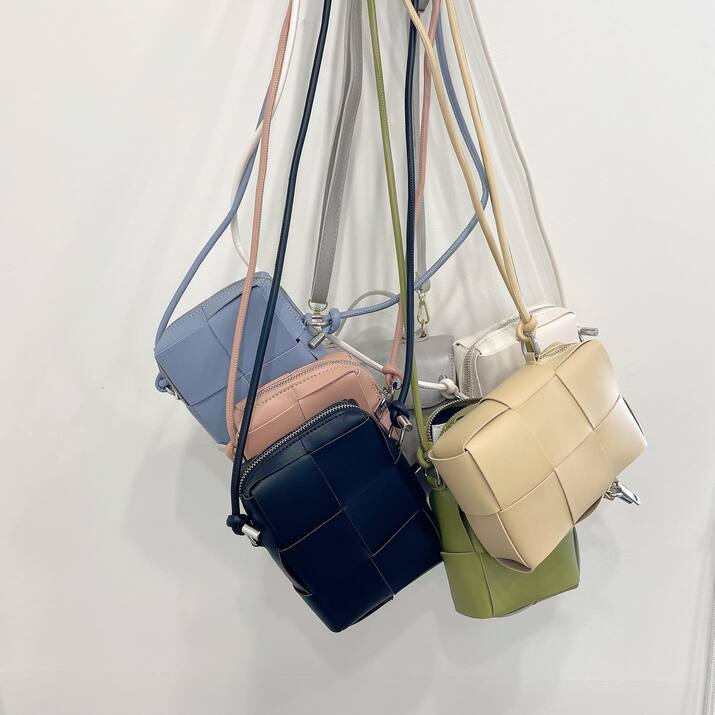 Túi xách đan Modleaf Knit bag Hàn Quốc