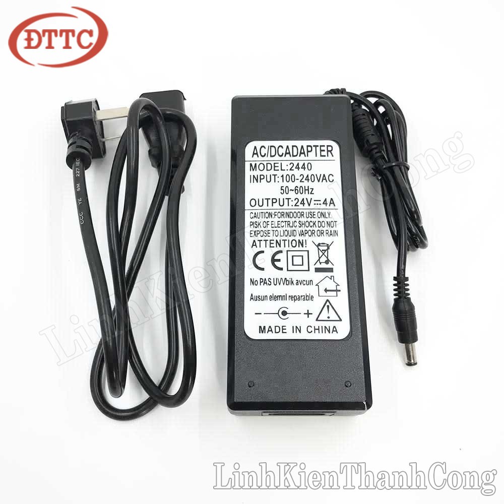 Nguồn Adapter 24V 4A