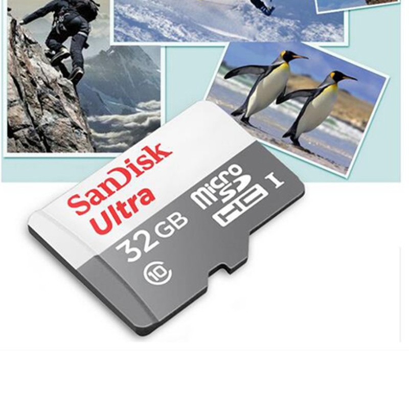 Thẻ Nhớ Sandisk 80mb / S Micro Sd Ultra Class 10 16gb / 32gb / 64gb / 128gb tùy chọn