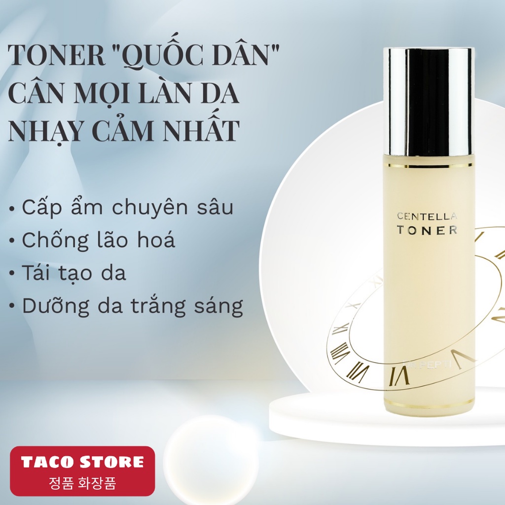 [Mã COSBAUH3 giảm 8% đơn 300K] Toner Dr.Pepti Siêu Căng Bóng Centella