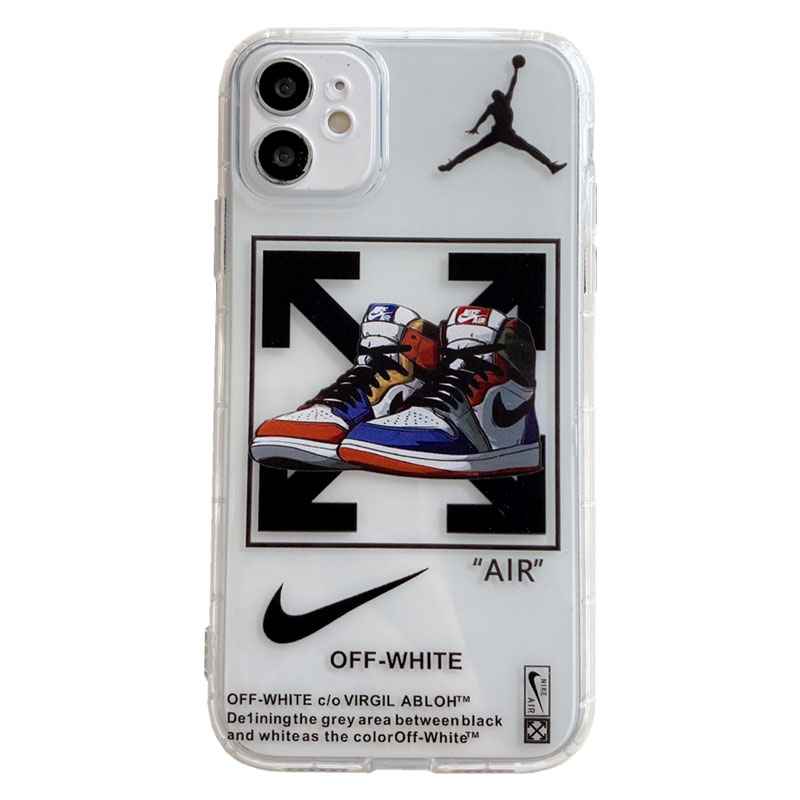 Ốp Điện Thoại Trong Suốt In Logo Nike Cho iPhone 12/ Pro/ Max/ Mini/ 11/ Xs Max/ Xr/ X/ I7/ 7p/ 8/ 8 Plus