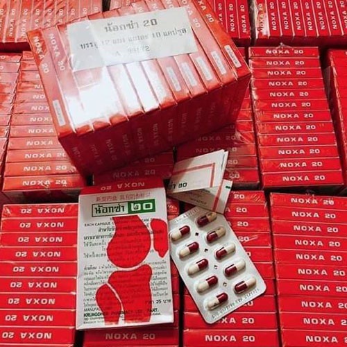 Lố 12 hộp viên uống xương khớp Noxa 20 Thái Lan