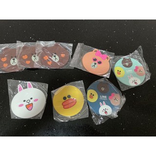 Lót cốc để xe hơi, trang trí nhà mẫu gấu,thỏ,vịt Brown Cony Sally Line