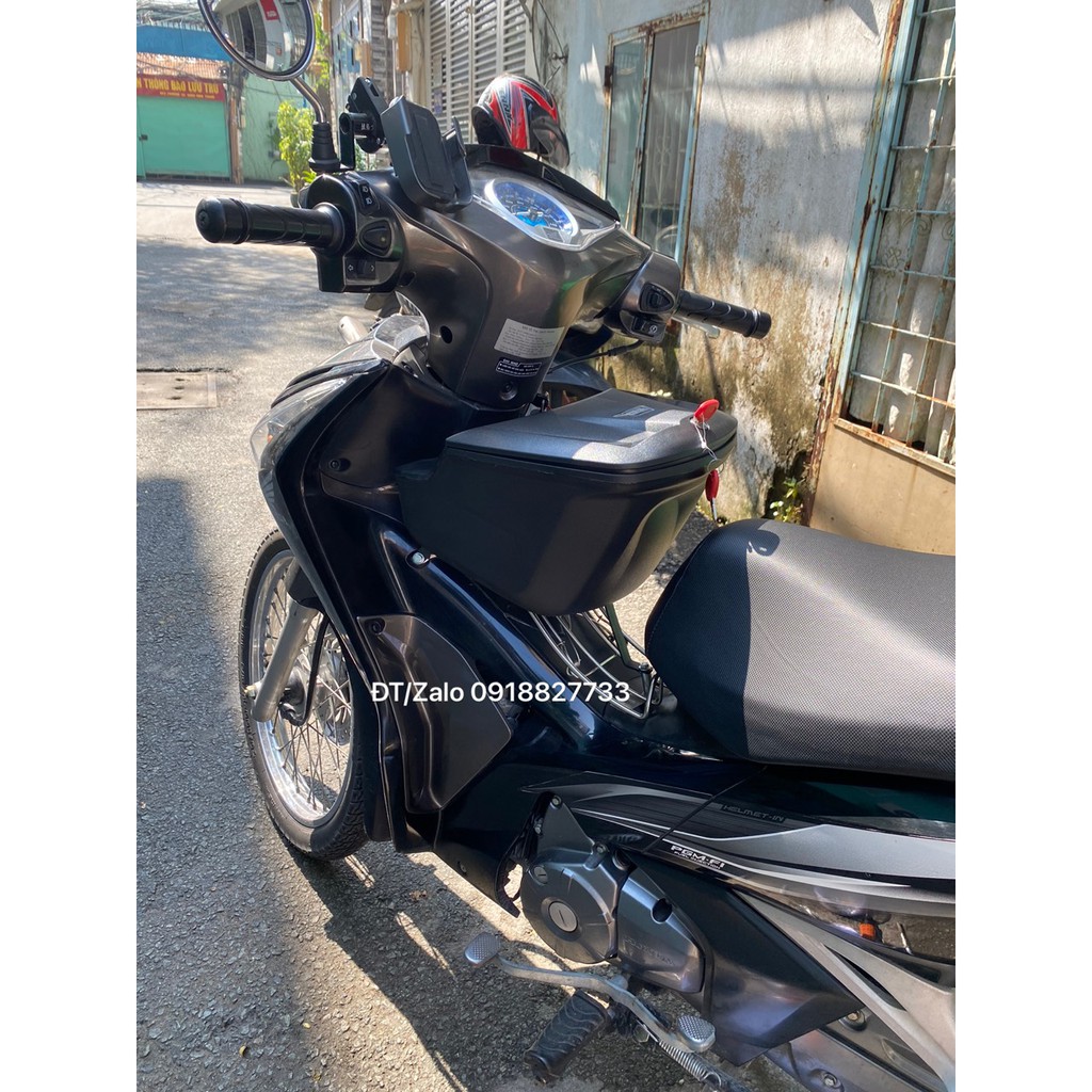 Thùng giữa Future 125, thùng Givi G12N kèm bát gắn chuẩn theo xe, hàng Givi chính hãng, bảo hành 2 năm