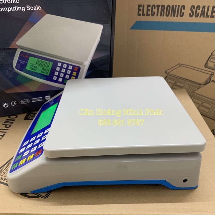 CÂN ĐIỆN TỬ TÍNH TIỀN NHÀ BẾP DT580 - 30Kg/1g.CÂN ĐỂ BÀN