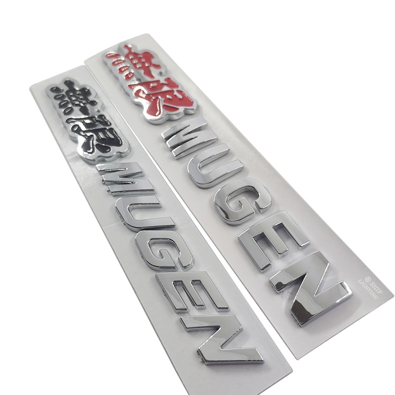 FENDER 1 Miếng Dán Trang Trí Cho Thùng Xe Hơi HONDA MUGEN POWER