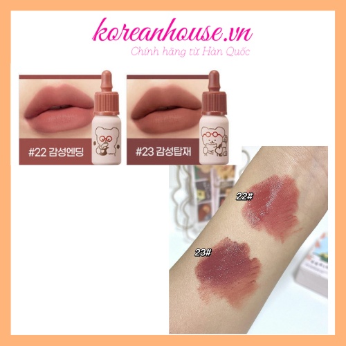 [Chính hãng] SON PERIPERA TETEUM INK THE VELVET 4g Bản giới hạn Pericamping with Teteum | BigBuy360 - bigbuy360.vn
