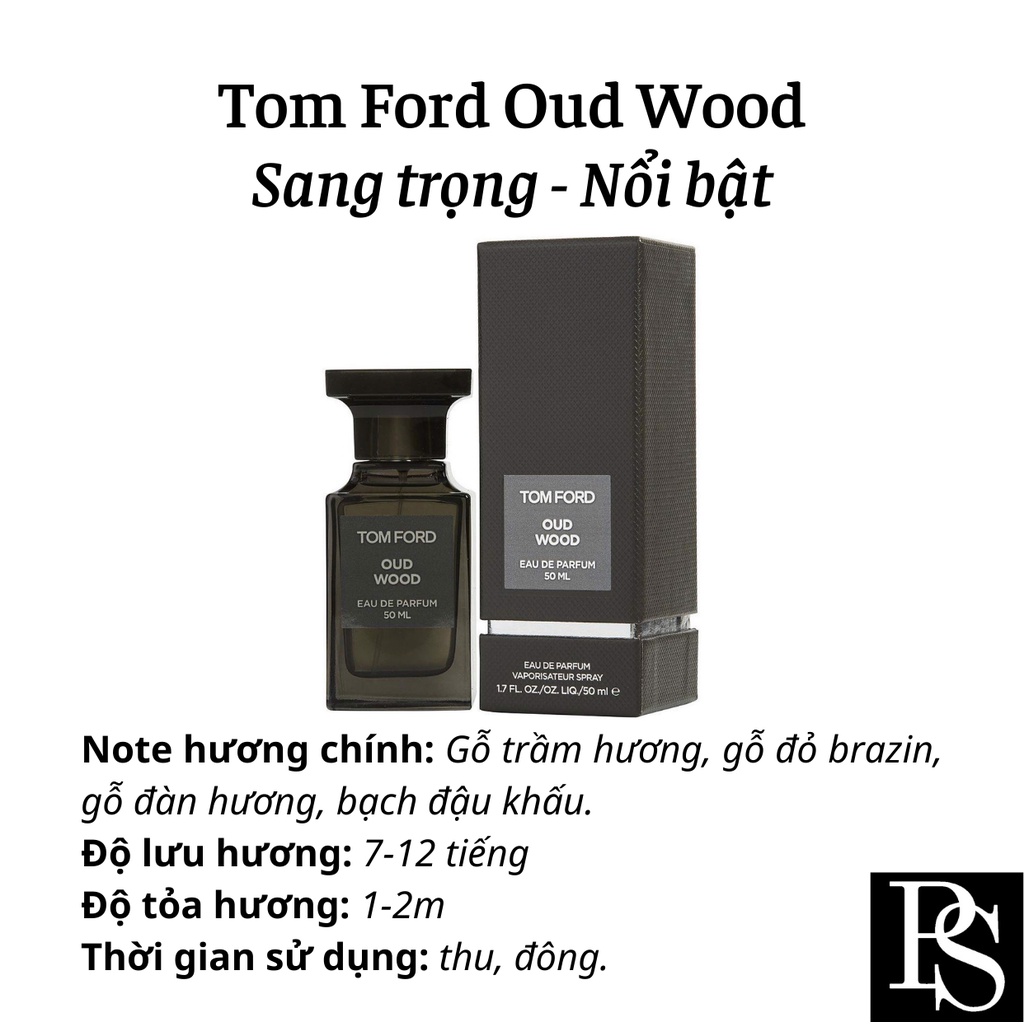 Nước hoa chính hãng cao cấp - Tom Ford Oud Wood