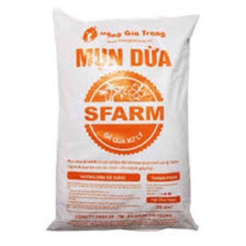 Mùn Dừa Đã Xử Lý Sfarm - Chuyên Ươm Hạt Trồng Rau Mầm